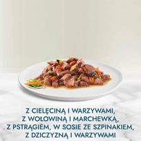 purina gourmet - Šlapias kačių maistas Purina Gourmet Perle, žuvis/žvėriena, 0.085 kg - 3 nuotrauka