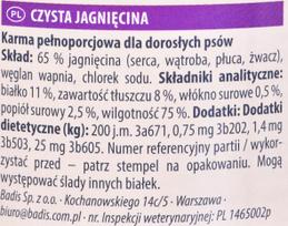 sunys - Šlapias šunų maistas Animonda, ėriena, 0.4 kg - 2 nuotrauka