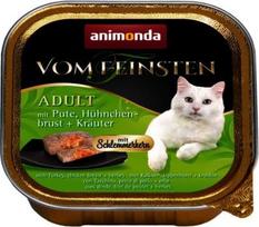 animonda vom feinsten - Animonda Vom Feinsten Pate su kalakutiena, vištiena ir žolelėmis 100 g - 2 nuotrauka