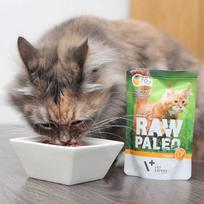 raw paleo - Šlapias kačių maistas Raw Paleo, kalakutiena, 0.1 kg - 3 nuotrauka