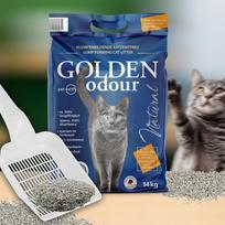 kraikas senukai - Kačių kraikas Golden Odour Sensitive&Natural, organinis (sušokantis), 7 kg - 4 nuotrauka
