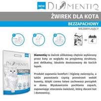 kraikas senukai - Kačių kraikas Diamentiq Neutral, silikoninės granulės, 30 l - 2 nuotrauka