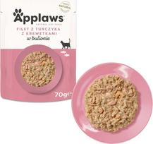 cat applaws - APPLAWS Saszetka dla kota tuńczyk i krewetki tygrysie 70 g - 3 nuotrauka