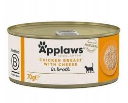 cat applaws - Šlapias kačių maistas Applaws In Broth, vištiena/sūris, 0.070 kg - 4 nuotrauka