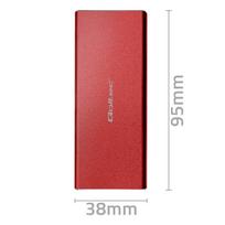 usb 3.0 sata 2.5 - Qoltec 51831 Korpusas ,  M.2 SSD diskas ,  SATA ,  NGFF ,  USB 3.0 ,  Super greitis 5Gb/s ,  2TB ,  Raudona (Red) - 4 nuotrauka