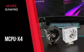 procesoriaus cpu ausintuvas - Tacens Mars MCPU-X4 120 PWM 230W CPU Cooler - 6 nuotrauka
