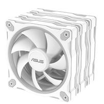 ventiliatoriai 12v - ASUS Prime MR120 Fan ARGB 120 mm Baltas (White) 3 vnt. - 7 nuotrauka