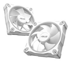 ventiliatoriai 12v - ASUS Prime MR120 Fan ARGB 120 mm Baltas (White) 3 vnt. - 9 nuotrauka