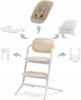 kedutes - Cybex maitinimo kėdutė Lemo 4in1 Set, smėlio balta (Sand White) - 1 nuotrauka