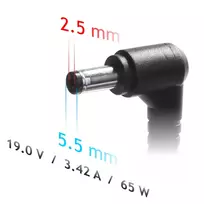 kompiuterio pakrovejas - Akyga AK-ND-31 Automobilinis nešiojamojo kompiuterio pakrovėjas 65W Juodas (Black) - 2 nuotrauka