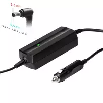 kompiuterio pakrovejas - Akyga AK-ND-31 Automobilinis nešiojamojo kompiuterio pakrovėjas 65W Juodas (Black) - 4 nuotrauka
