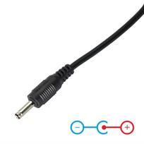 usb c 3.5mm - Akyga DC Adapter 3.5 x 1.35 mm Black - 2 nuotrauka