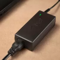 nesiojamu kompiuteriu laidai - Akyga AK-ND-69 Nešiojamojo kompiuterio pakrovėjas 45W Juodas (Black) - 6 nuotrauka