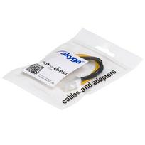 8pin - Akyga Cable P4 / EPS 0.15m - 2 nuotrauka