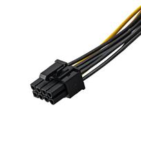 pci express 8 pin - Akyga Adapter PCI Express 6-pin / 8-pin 0.2m - 3 nuotrauka