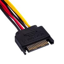 sata cable - Akyga Adapter SATA x2  / SATA - 3 nuotrauka
