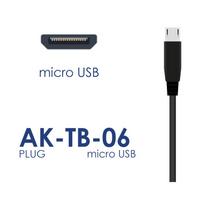 micro usb b - AKYGA AK-TB-06 - 2 nuotrauka