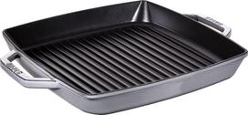 cast iron keptuve - Staub Grilio keptuvė 40511-785-0, 33 cm, grafito (Graphite) - 2 nuotrauka