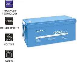lifepo4 akumuliatorius - Qoltec LiFePO4,  25.6V ,  100Ah ,  2560Wh ,  BMS - 5 nuotrauka