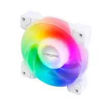 rgb ventiliatoriai - Akasa Vegas A12 120mm White - 2 nuotrauka
