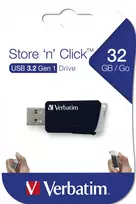 usb atmintukai - Verbatim Store n Click 32GB USB 3.2 Gen 1 - 2 nuotrauka