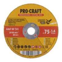 Keraminis pjovimo diskas „ProCraft YCD75x1.6”