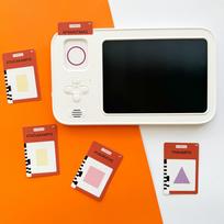 piesimo plansete - Interaktyvus žaislas Yes For Skills Šnekančios kortelės su piešimo planšetiniu kompiuteriu - 15 nuotrauka