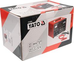 12v 30a akumuliatoriai - YATO YT-8305 su paleidimo funkcija 12/24V 25A 350Ah - 5 nuotrauka