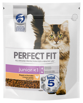 perfect fit kaciu - Perfect Fit maistas jaunoms katėms su vištiena, 750 g - 2 nuotrauka