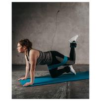 ciuziniai matas - Gimnastikos čiužinys Avento Exercise Mat, juoda, 183 cm x 61 cm x 12 mm - 2 nuotrauka