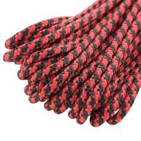 paracord virve - Paracord virvė M-Tac Minicord 15 M, juoda/raudona - 2 nuotrauka