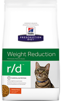 svoriai 0 5 kg - Hill's Prescription Diet r/d sausas kačių maistas, 1,5 kg - 4 nuotrauka