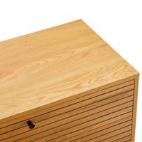 komoda 40 80 - Komoda Home4you Line 45130, ąžuolo, 80 x 40 cm x 85 cm, 1 vnt. - 3 nuotrauka