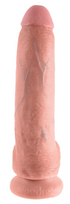 falo imitatoriai - King Cock 9 Flesh dildo Semis - 4 nuotrauka