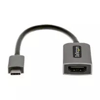 adapteris usb to hdmi - Adapteris StarTech USB-C - HDMI USB-C male, HDMI female, 0.13 m, juoda - 8 nuotrauka