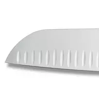 peiliai swiss - Victorinox Swiss Classic Santoku Knife 17cm Black Blister - 2 nuotrauka