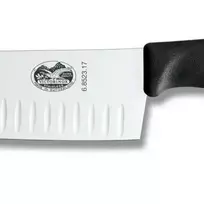 peiliai swiss - Victorinox Swiss Classic Santoku Knife 17cm Black Blister - 4 nuotrauka