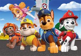 paw patrol senukai - Clementoni Puzzle SuperColor Paw Patrol 2x60pcs 21617 - 3 nuotrauka