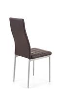 k70 - Valgomojo kėdė Halmar K70 Dark Brown - 3 nuotrauka