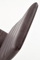 k70 - Valgomojo kėdė Halmar K70 Dark Brown - 5 nuotrauka