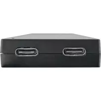 usb c 3 2 gen 2 kabelis - InLine HUB USB 2x USB-C + 3x USB-A 3.2 Gen1 35398 Juodas (Black) - 7 nuotrauka