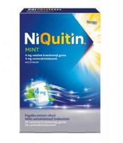 vaistai lt -  NIQUITIN MINT, 4 mg, vaistinė kramtomoji guma, N30  - 2 nuotrauka