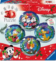 27 5 set - Ravensburger 3D Puzzleball Disney Christmas Ball Set, 216 det. - 1 nuotrauka
