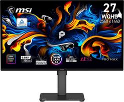 2560x1440 monitorius - MSI PRO MAX 271QPX14G 26.5", QD-OLED, QHD, 144Hz - 1 nuotrauka