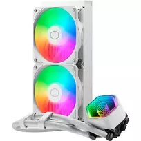 vandens ausintuvas - Cooler Master MasterLiquid 240 Core II ARGB White - 4 nuotrauka