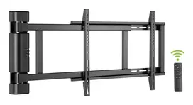 televizorius led 32 - Techly ICA-PLB 060M Sieninis televizoriaus laikiklis 32-75", Juodas (Black) - 9 nuotrauka