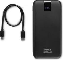10000 power bank - Hama Power Pack PD 20, 20000mAh, antracitas - 2 nuotrauka