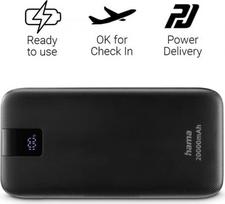 10000 power bank - Hama Power Pack PD 20, 20000mAh, antracitas - 4 nuotrauka