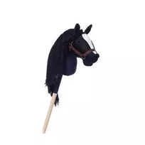 konjamas - Tootiny Arklys ant lazdelės HOPPIHORSE Hobby Horse A4 Juodas (Black) - 2 nuotrauka