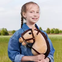 hobby horsing - Tootiny Hobby Horse HOPPIHORSE A4 smėlio (Beige) - 5 nuotrauka